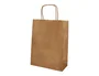 Q-connect Bolsa Papel Kraft Liso Asa Retorcida L 320x400x140 mm Natural 25 Unidades
