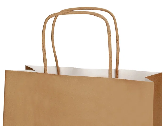 Q-connect Bolsa Papel Kraft Liso Asa Retorcida L 320x400x140 mm Natural 25 Unidades Q-connect Bolsa Papel Kraft Liso Asa Retorcida L 320x400x140 mm Natural 25 Unidades