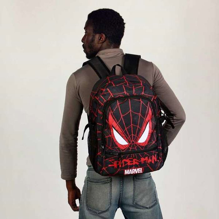 Karactermania Mochila Fight FAN 2.2 Spiderman Vision Negro