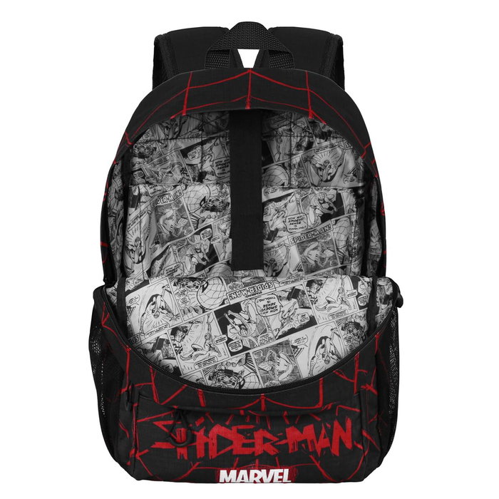 Karactermania Mochila Fight FAN 2.2 Spiderman Vision Negro