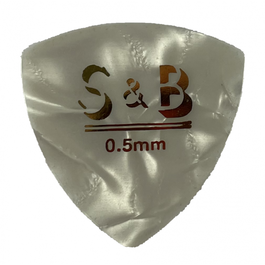 Púa S&B Triangulo Blanca 0,5