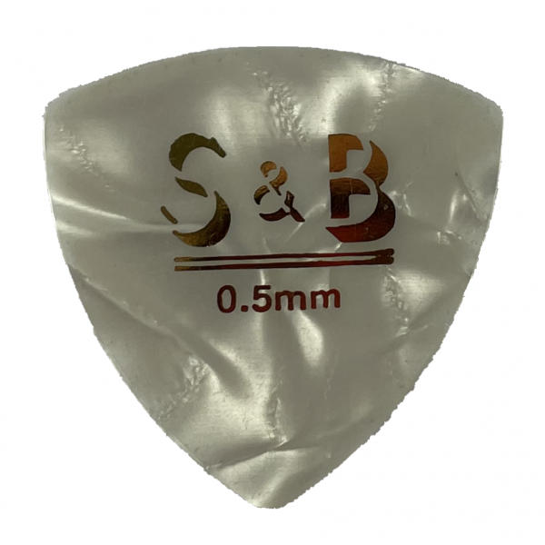Púa S&B Triangulo Blanca 0,5
