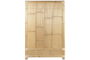 DKD Home Decor Armario Tropical Ratán Bambú Natural 120 x 60 x 180 cm