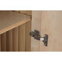 DKD Home Decor Armario de Bambú y Ratán Natural 120x60x180