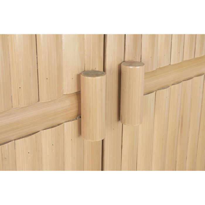 DKD Home Decor Armario de Bambú y Ratán Natural 120x60x180 DKD Home Decor Armario de Bambú y Ratán Natural 120x60x180