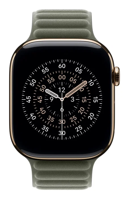 Apple MGDL4ZM/A Correa de Reloj Magnética con Cierre de Imán, Talla M/L, Color Gris Salvia, Compatible con Apple Watch Series 9 / SE / 10 / 11 (44mm, 45mm, 46mm, 49mm)
