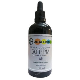 ALFA HERBAL Plata Coloidal 50PPM 100ml