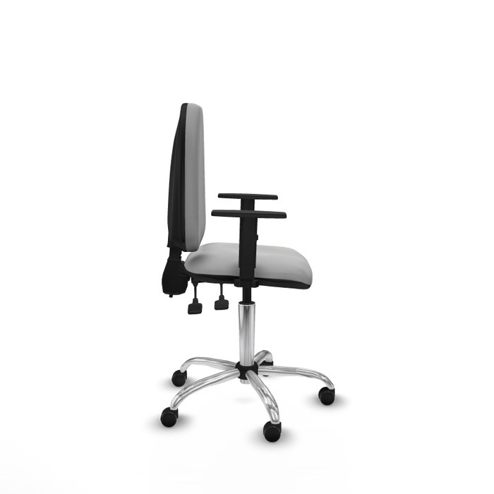 PIQUERAS Y CRESPO Silla de oficina Aýna Gris claro con Brazos 1D PIQUERAS Y CRESPO Silla de oficina Aýna Gris claro con Brazos 1D