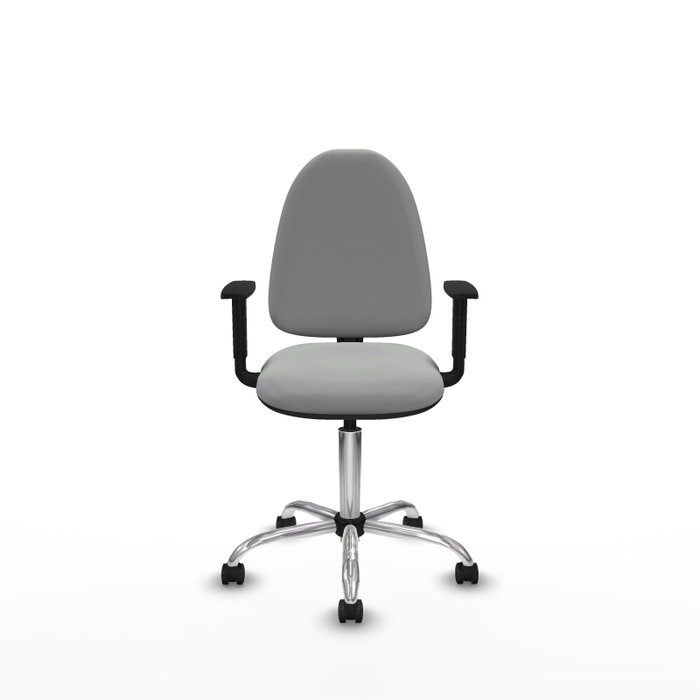 PIQUERAS Y CRESPO Silla de oficina Aýna Gris claro con Brazos 1D PIQUERAS Y CRESPO Silla de oficina Aýna Gris claro con Brazos 1D