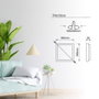 GSC Evolution Panel empotrable LED Ubari 59,5x59,5cm 40W 4200K Negro