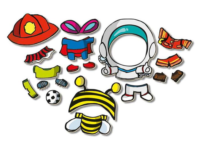 Cayro Mode Recortables 100% Madera FSC Juego Educativo a Partir de 3 Años