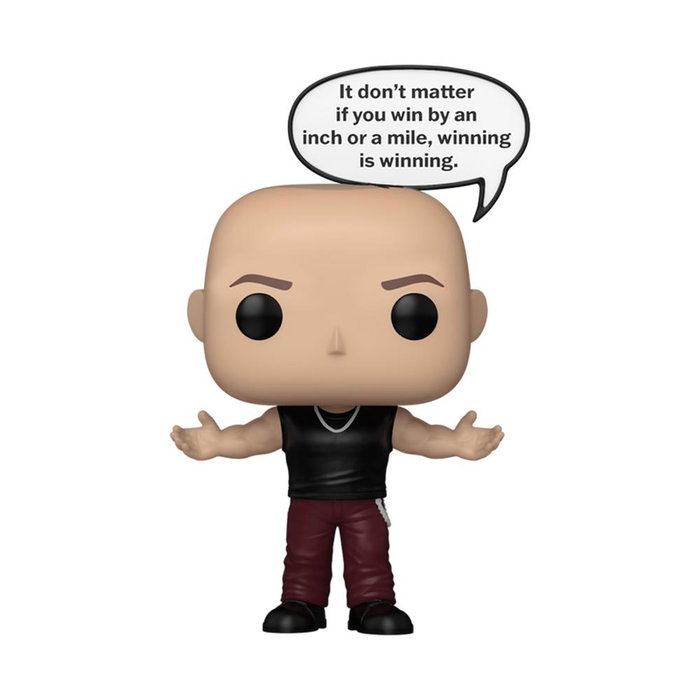 Funko POP! Sayings Dom Toretto (Winning is Winning) - The Fast and the Furious