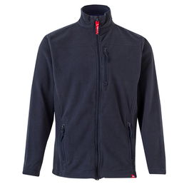 Velilla Chaqueta Polar 201502 Microfibra Ligera con Cremallera y 5 Bolsillos Tallas XS-3XL Color Azul Marino
