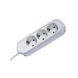 Bachmann SMART 3xCEE7/3 blanco sin cable de alimentación