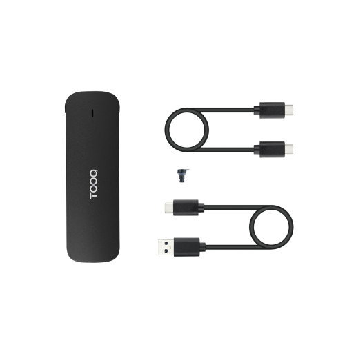 Tooq Caja Externa para SSD M.2 NVMe TQE-2201B, Negro