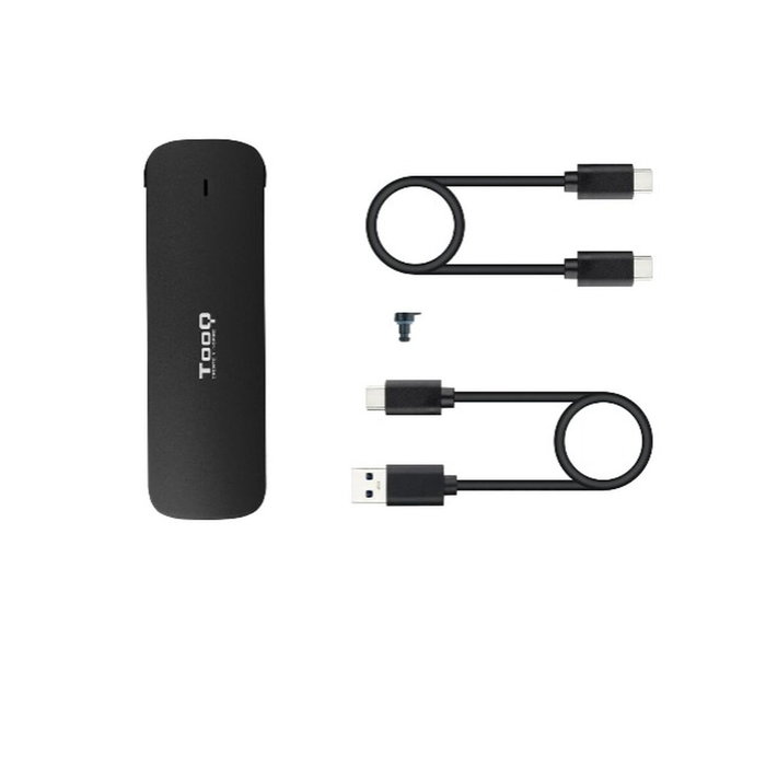 Tooq Caja Externa para SSD M.2 NVMe TQE-2201B, Negro