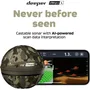 Deeper Sonda de pesca desplegable CHIRP+ 4 GPS IA 3 haces CHIRP alcance 120 m