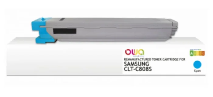 Armor Cartucho de Tóner Compatible Azul OWA K40127OW para Samsung MultiXpress X4200/4250/4300 CLT-C808S (20000 páginas, 1 pieza)