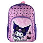 Mochila Kuromi Hello Kitty Morada 40cm