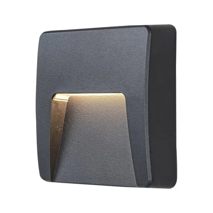 Rabalux Aplique Exterior LED "Trento" 3W 100Lm IP65 para Fachada o Terraza - Blanco - RAB-8893