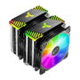 Jonsbo CR-2000 GT Disipador de CPU Torre Doble ARGB Negro