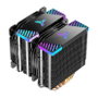 Jonsbo CR-2000 GT Disipador de CPU Torre Doble ARGB Negro