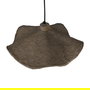 Lámpara Techo Gris Papel Maché 44 X 44 X 18 cm