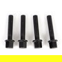 Omp Juego 4 Tornillos M12x1.5 Plano Largo 50 mm Llave 17 Negro Din 10.9 OMPS09641201