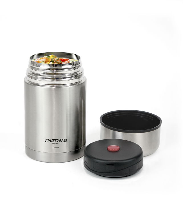 Thermosport Termo Comida Inox 750Ml 11,2x19,4x11,3Cm (6 Unidades)