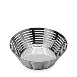 ISOGONA Viena Panera de Acero Inoxidable para Mesa, 22 cm