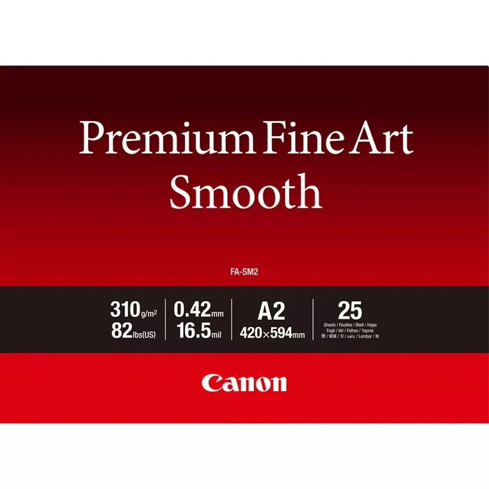 Canon FA-SM2 Premium FineArt Smooth A2 25 Hojas