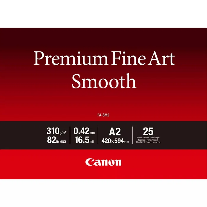 Canon FA-SM2 Premium FineArt Smooth A2 Blanco