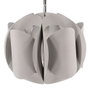 DKD Home Decor Lámpara de Techo Metal Rugoso Beige