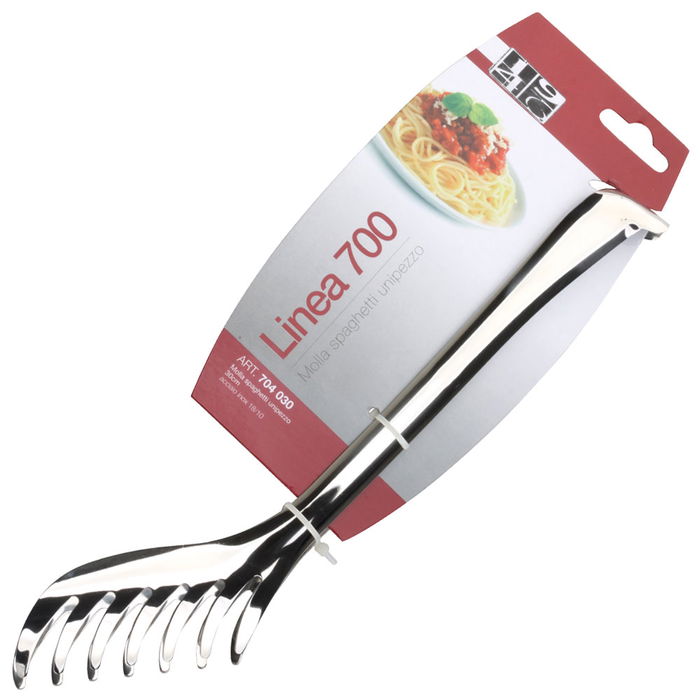 1946 Pinzas Pasta 700 Line Acero Inoxidable 18/10 para Espagueti 30 cm