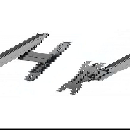 MANHATTAN Soporte de Pared con Gasdruckfeder y Brazo de 3 Pivotes para Monitores y TVs de 17" a 32" (43-81 cm), Compatible VESA 75x75 y 100x100 mm, Hasta 8 kg, Negro