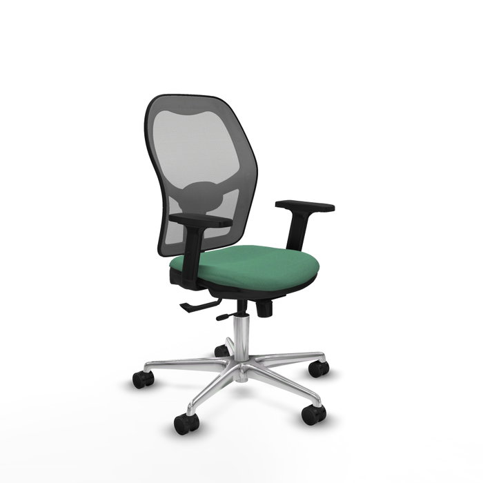 PIQUERAS Y CRESPO Silla de oficina Jorquera Verde esmeralda y Gris PIQUERAS Y CRESPO Silla de oficina Jorquera Verde esmeralda y Gris