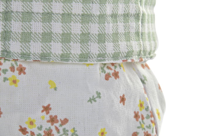 DKD Home Decor Cesta Shabby Vichy Sweet Verde Rojo 16 x 16 x 11 cm (6 Unidades) DKD Home Decor Cesta Shabby Vichy Sweet Verde Rojo 16 x 16 x 11 cm (6 Unidades)
