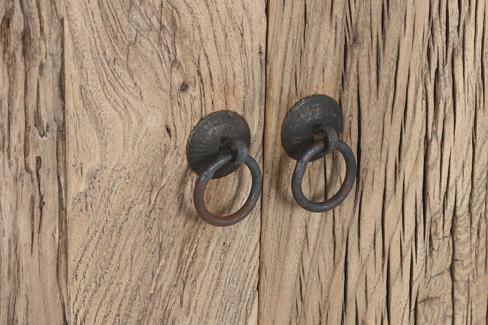 DKD Home Decor Aparador Antik China Natural Olmo Macizo 46 x 90 x 177 cm