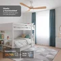 Grunkel SKYSTYLE52 Ventilador de Techo 132cm 35W 6 Velocidades