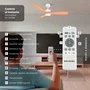 Grunkel SKYSTYLE52 Ventilador de Techo 132cm 35W 6 Velocidades