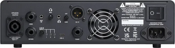 Aguilar Cabezal Bajo AG-500 V2 500W