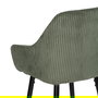 Taburete Verde Tejido-Metal Contract 54 X 41,50 X 109 cm (Set de 2)