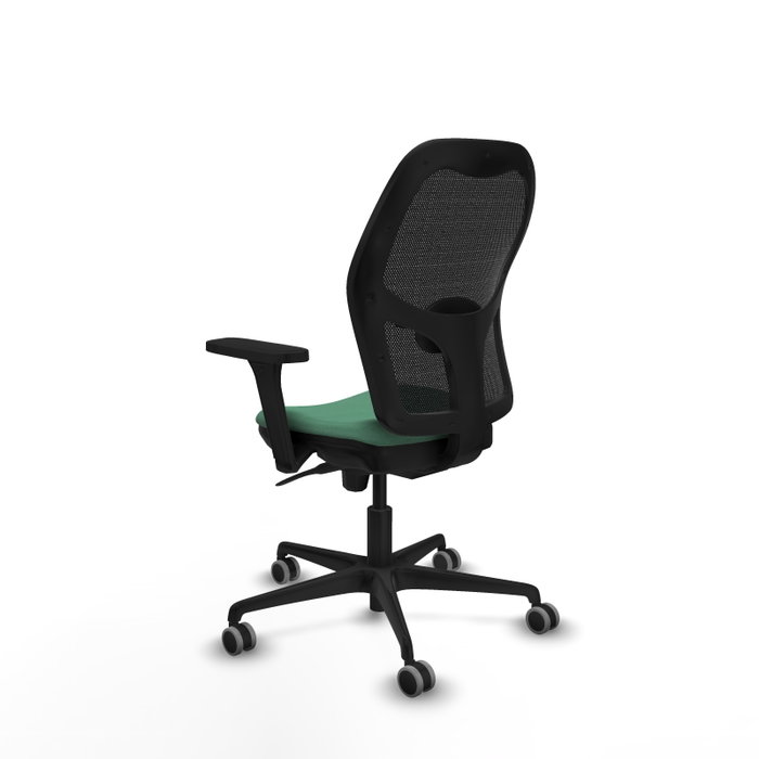 PIQUERAS Y CRESPO Silla de oficina Jorquera Verde Esmeralda y Negro PIQUERAS Y CRESPO Silla de oficina Jorquera Verde Esmeralda y Negro