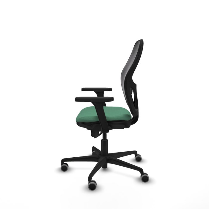PIQUERAS Y CRESPO Silla de oficina Jorquera Verde Esmeralda y Negro PIQUERAS Y CRESPO Silla de oficina Jorquera Verde Esmeralda y Negro