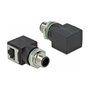 DeLOCK 66315 Adaptador de red M12 A-codificado 8 pin a RJ45