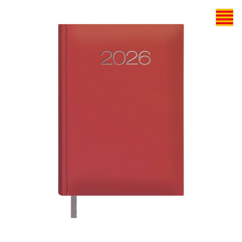 Dohe 12692 - 26 Agenda 2026 Día por Página 14 x 20 cm Rojo Dohe 12692 - 26 Agenda 2026 Día por Página 14 x 20 cm Rojo