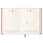 Dohe 12692 - 26 Agenda 2026 Día por Página 14 x 20 cm Rojo