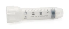 Covetrus - Jeringa 3 Cuerpos, Pack Resistente de 50 Unidades, 20 mL, con Cono Luer para Uso Profesional