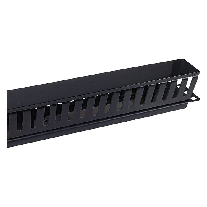 Equip 327314 Panel de gestión de cables para rack de 19 pulgadas, Negro Equip 327314 Panel de gestión de cables para rack de 19 pulgadas, Negro