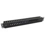 Equip 327314 Panel de gestión de cables para rack de 19 pulgadas, Negro